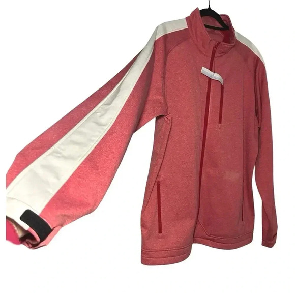 NWOT Boot Barn Men’s Soft Shell Cowboy/Rancher Jacket Red & White Size Large - Picture 6 of 8